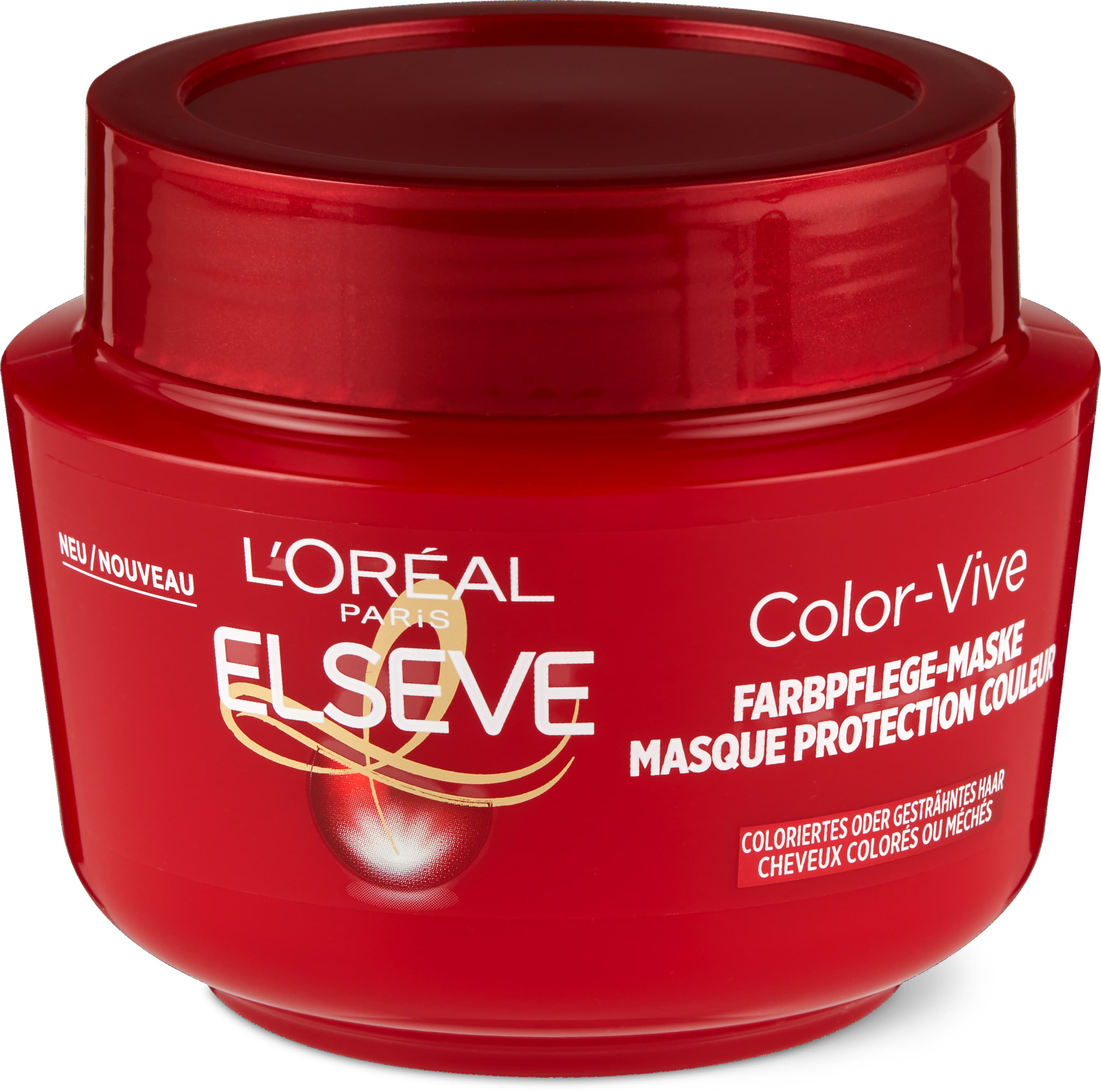 Elsève Color-Vive Maske coloriertes, gesträhntes Haar 300ml